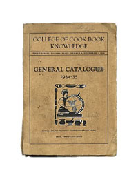 College of Cook Book Knowledge 1934-1935 General Catalog